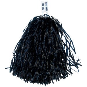 navy pom pom with We Are Penn State ring tag